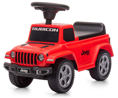 Jeep Rubicon Gladiator Punainen Lasten potkuauto - Vuodevaatteet.fi