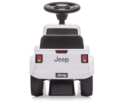 Jeep Rubicon Gladiator Valkoinen Lasten potkuauto - Vuodevaatteet.fi