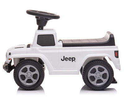 Jeep Rubicon Gladiator Valkoinen Lasten potkuauto - Vuodevaatteet.fi