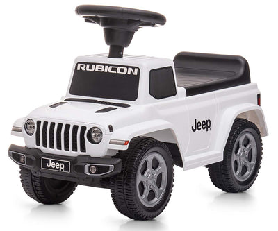 Jeep Rubicon Gladiator Valkoinen Lasten potkuauto - Vuodevaatteet.fi