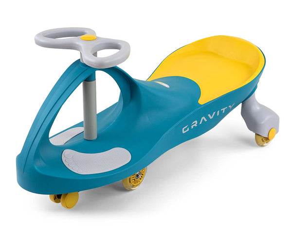 Painovoimaa Hyödyntävä Potkulauta, Vihreä-Keltainen