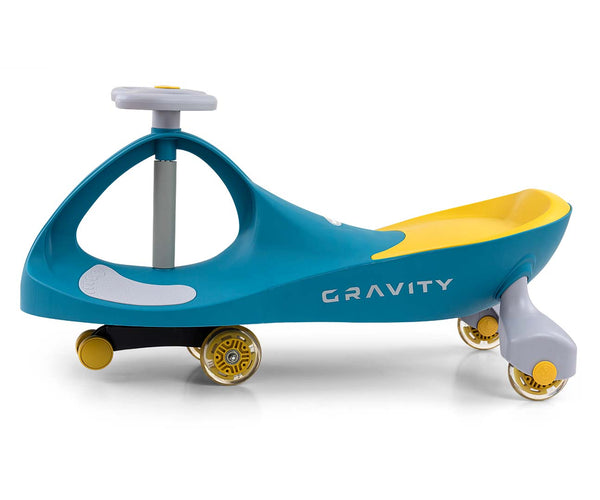 Painovoimaa Hyödyntävä Potkulauta, Vihreä-Keltainen