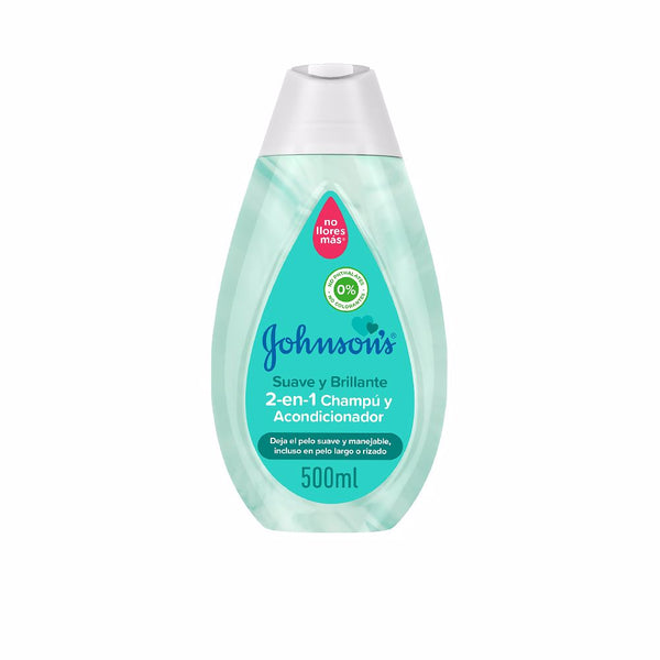 Johnson'S Baby shampoo + hoitoaine pehmeä ja kiiltävä 500 ml | Vuodevaatteet.fi