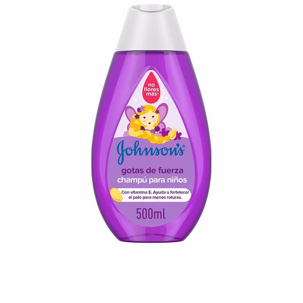 Johnson'S Baby shampoo vahvuuden pisarat 500 ml | Vuodevaatteet.fi
