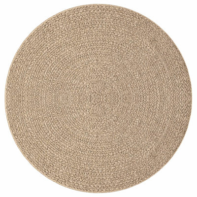Juuttityylinen matto 160 cm sisä- ja ulkokäyttöön