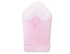 Vauvan kapalo - white dots on pink