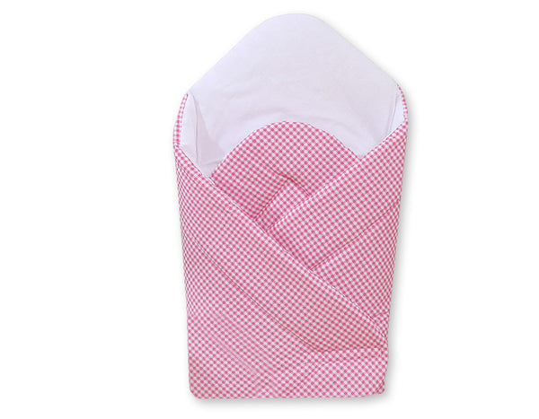 Vauvan kapalo - dark pink checkered