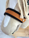 Super Hobby Horse - Hobby Horse A3 -riimu mustalla karvalla ja naruriimu musta-inkivääri