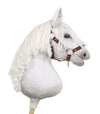 Super Hobby Horse - Säädettävät riimut Hobby Horse A3 ruskea