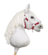 Super Hobby Horse - Säädettävä riimu Hobby Horse A3:lle - viininpunainen