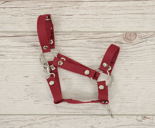 Super Hobby Horse - Säädettävä riimu Hobby Horse A3:lle - viininpunainen