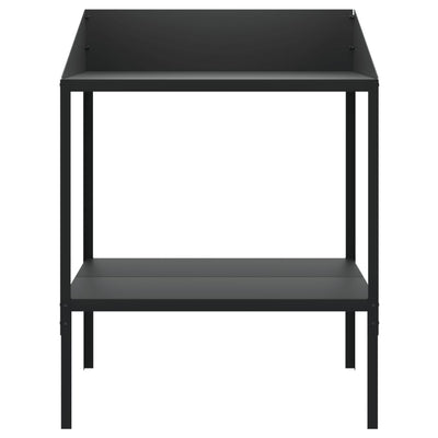 Kasviteline antrasiitti 75,5x54,5x100 cm galvanoitu teräs