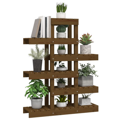 Kasviteline hunajanruskea 85x25x109,5 cm täysi mänty