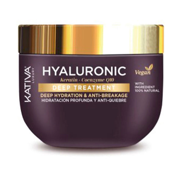 Kativa Hyaluronic Keratin & Coenzyme Q10 Deep Treatment 300 Ml | Vuodevaatteet.fi