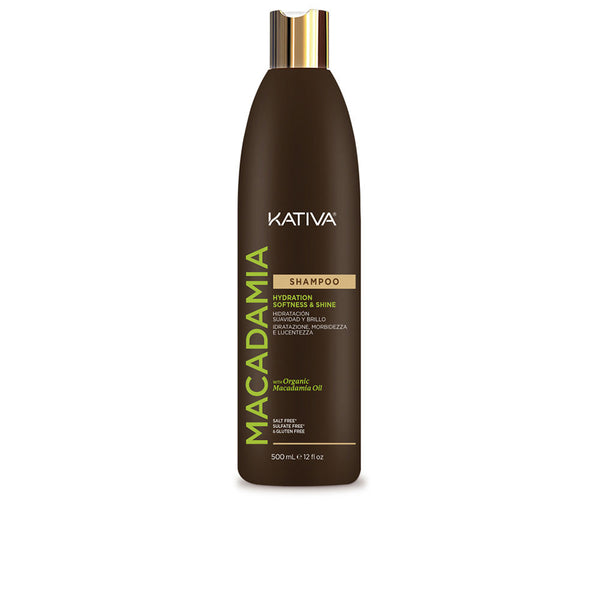 Kativa Macadamia kosteuttava shampoo 500 ml | Vuodevaatteet.fi