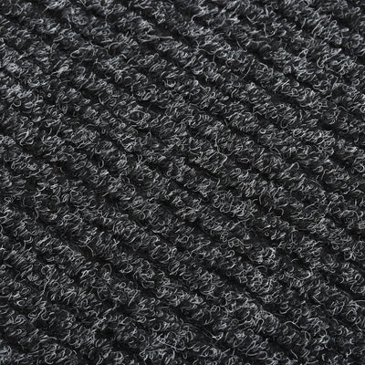 Käytävän kuramatto 100x250 cm antrasiitti