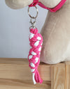 Keppihevosen riimunaru - White-Dark pink