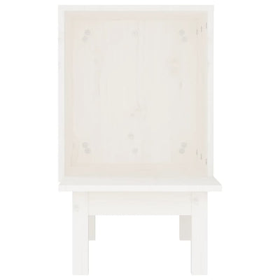 Kissankoppi valkoinen 60x36x60 cm täysi mänty