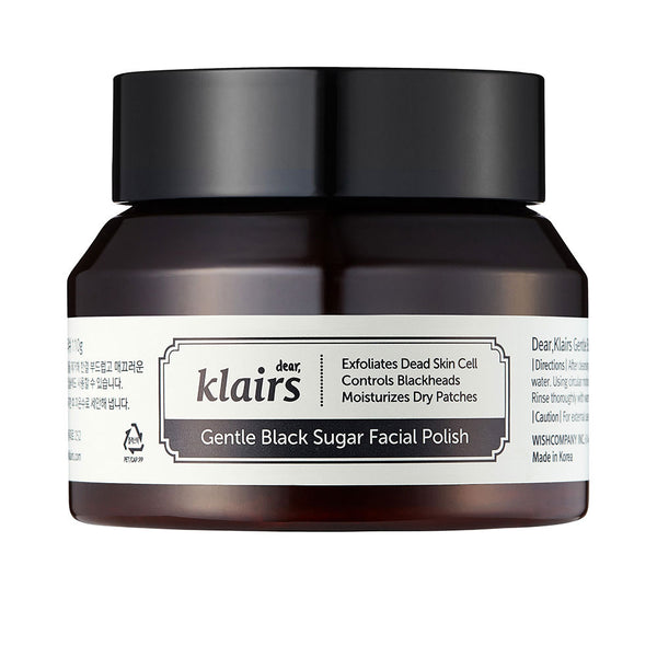 Klairs Gentle black sokeri kasvojen kuorinta 110 gr | Vuodevaatteet.fi