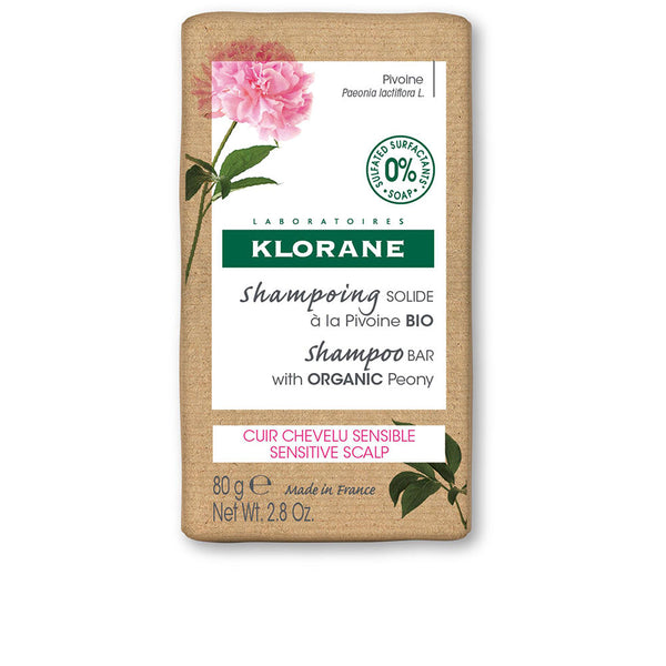 Klorane A La Peonía Bio Solid Shampoo 80 Gr | Vuodevaatteet.fi