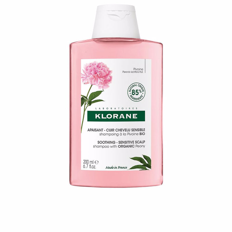 Klorane A la peony bio rauhoittava shampoo 200 ml | Vuodevaatteet.fi