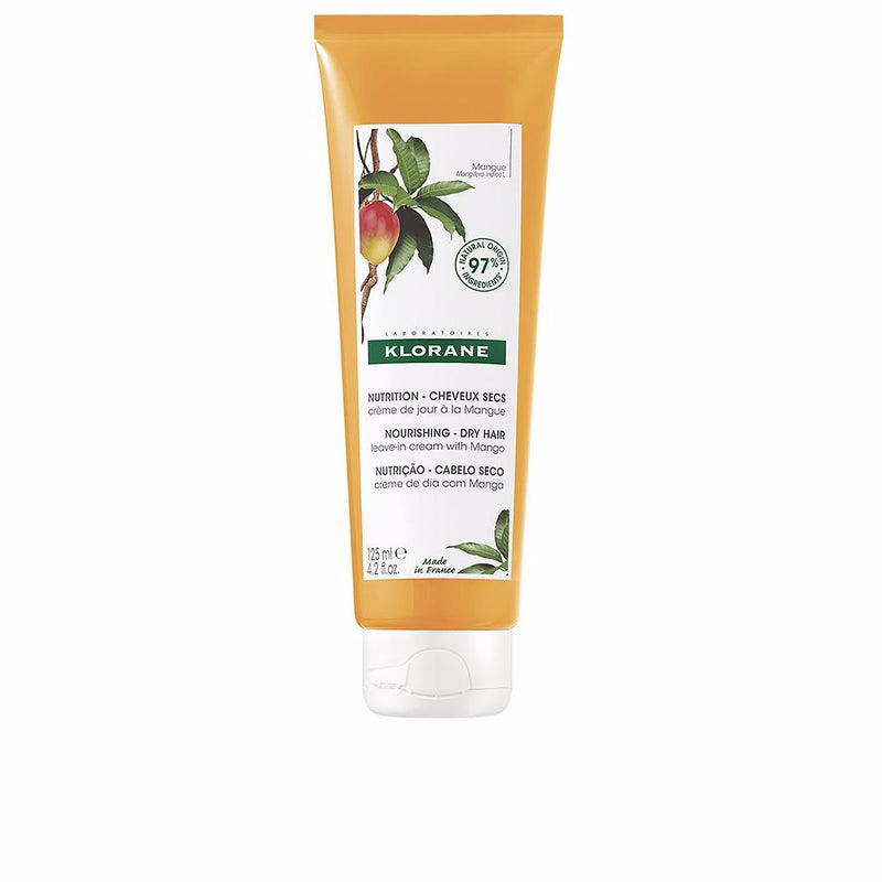 Klorane Al mango ravitseva voidekuuri kuiville hiuksille ilman huuhtelua 125 ml | Vuodevaatteet.fi