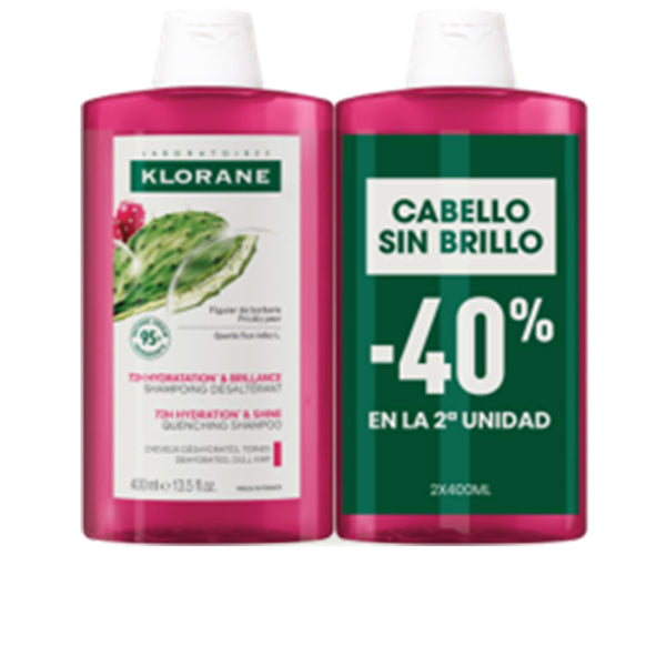 Klorane Barbarian Fig Shampoo Pack 2 X 400 Ml | Vuodevaatteet.fi