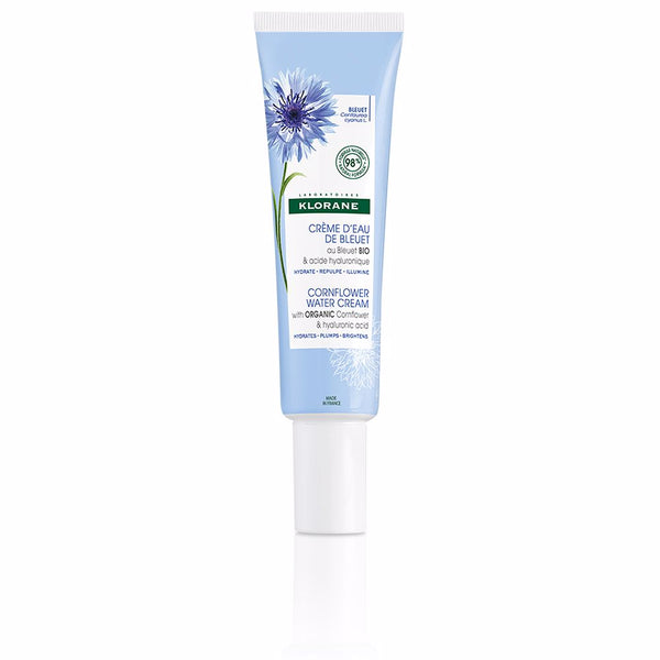 Klorane Bio cornflower & hyaluronic acid geelivoide kasvoille ja silmille 30 ml | Vuodevaatteet.fi
