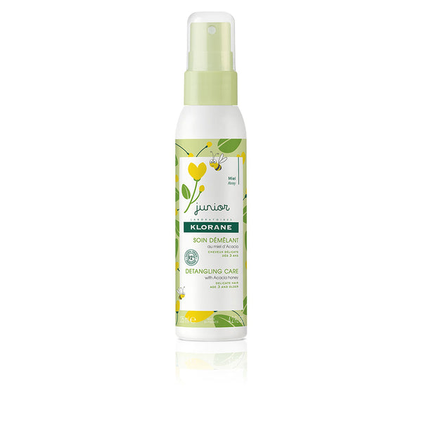 Klorane Junior hiusten selvityssuihke #acacia honey spray 125 ml. | Vuodevaatteet.fi