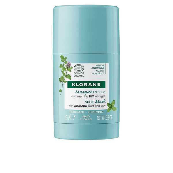 Klorane Menta bio kasvonaamio stickissä 25 gr | Vuodevaatteet.fi