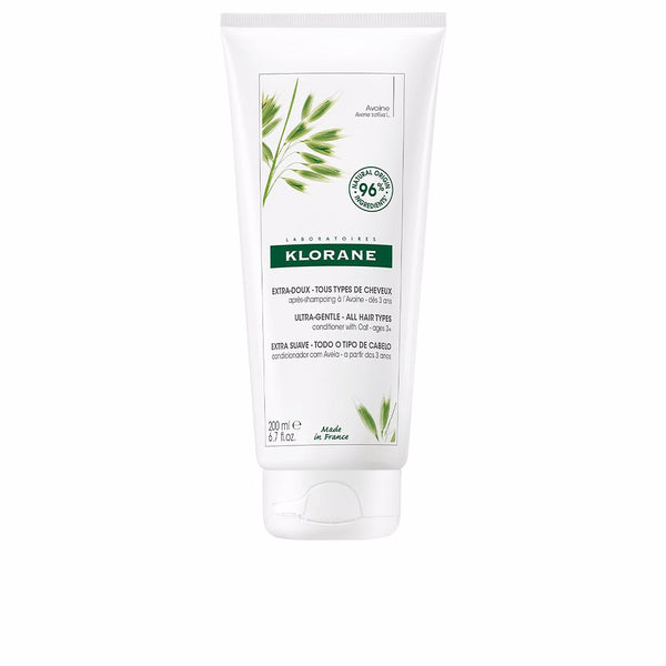 Klorane Ultra-gentle hoitoaine kauramaidolla 200 ml. | Vuodevaatteet.fi