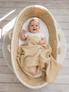 My Sweet Baby - Musliinipeitto lapsille tupsuilla - kameli