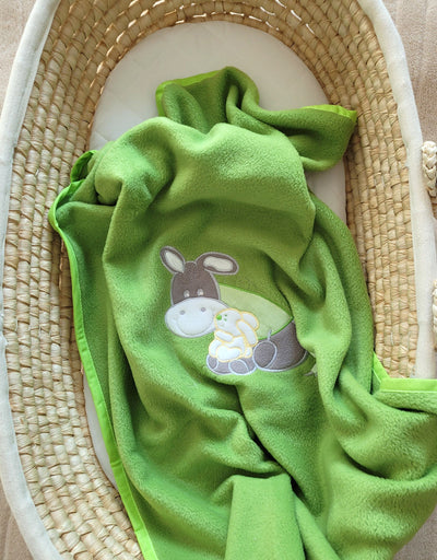 Vauvan Fleecepeitto - Donkey Luca Green
