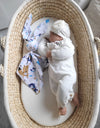My Sweet Baby - Doudou pehmeä pupupeitto puuvillaa - tummansininen karhut