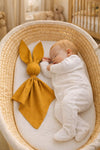 My Sweet Baby - Doudou pehmeä pupupeitto puuvillaa - hunajankeltainen