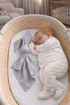 My Sweet Baby - Doudou pehmeä pupupeitto puuvillaa - harmaa