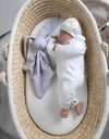 My Sweet Baby - Doudou pehmeä pupupeitto puuvillaa - harmaa