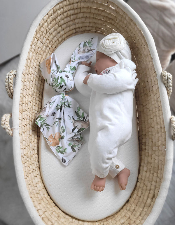 My Sweet Baby - Doudou pehmeä pupupeitto puuvillaa - Woodland vihreä