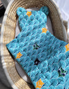 Vauvan Peitto Ja Tyyny - Puuvilla - Teddy Bear - Mint Forest