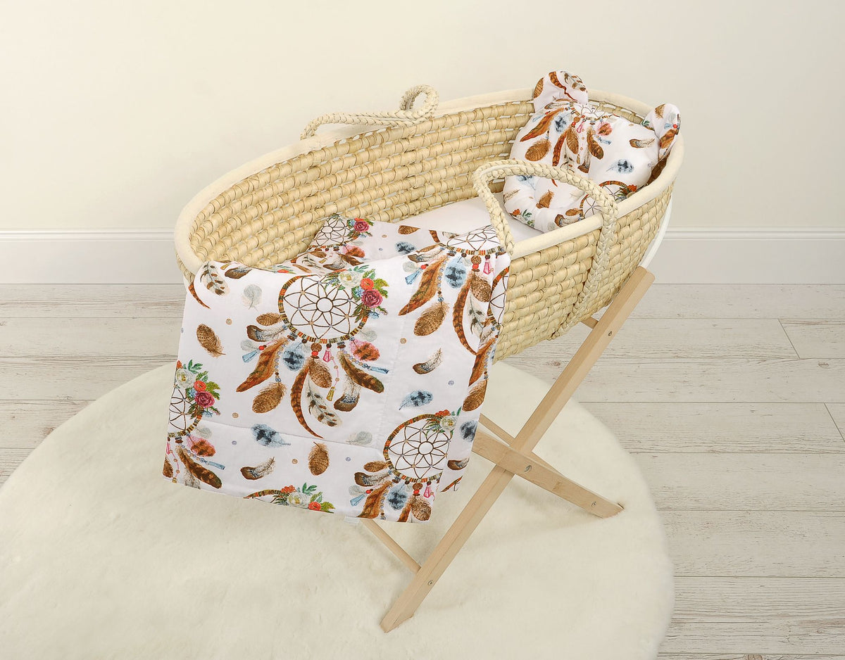 Vauvan Peitto Ja Tyyny - Puuvilla - Teddy Bear - Dream Catchers White