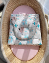 Vauvan Peitto Ja Tyyny - Puuvilla - Teddy Bear - Blue Teddy Bears