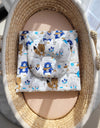 Vauvan Peitto Ja Tyyny - Puuvilla - Teddy Bear - Navy Blue Bears