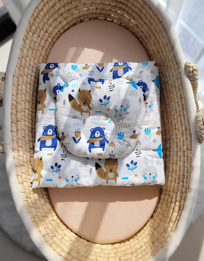 Vauvan Peitto Ja Tyyny - Puuvilla - Teddy Bear - Navy Blue Bears