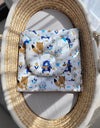 Vauvan Peitto Ja Tyyny - Puuvilla - Teddy Bear - Navy Blue Bears