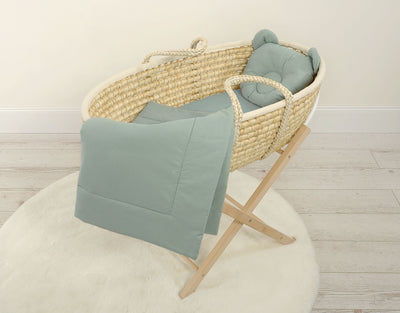 Moseskorin Peito Ja Tyyny - Teddy Bear - Pastel Green