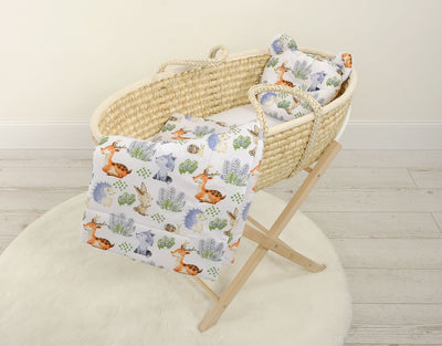 Vauvan Peitto Ja Tyyny - Puuvilla - Teddy Bear - Forest Adventure