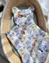 Vauvan Peitto Ja Tyyny - Puuvilla - Teddy Bear - Forest Adventure