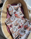 Vauvan Peitto Ja Tyyny - Puuvilla - Teddy Bear - Flower Dream Catchers