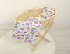 Vauvan Peitto Ja Tyyny - Puuvilla - Teddy Bear - Rainbow