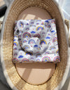 Vauvan Peitto Ja Tyyny - Puuvilla - Teddy Bear - Rainbow